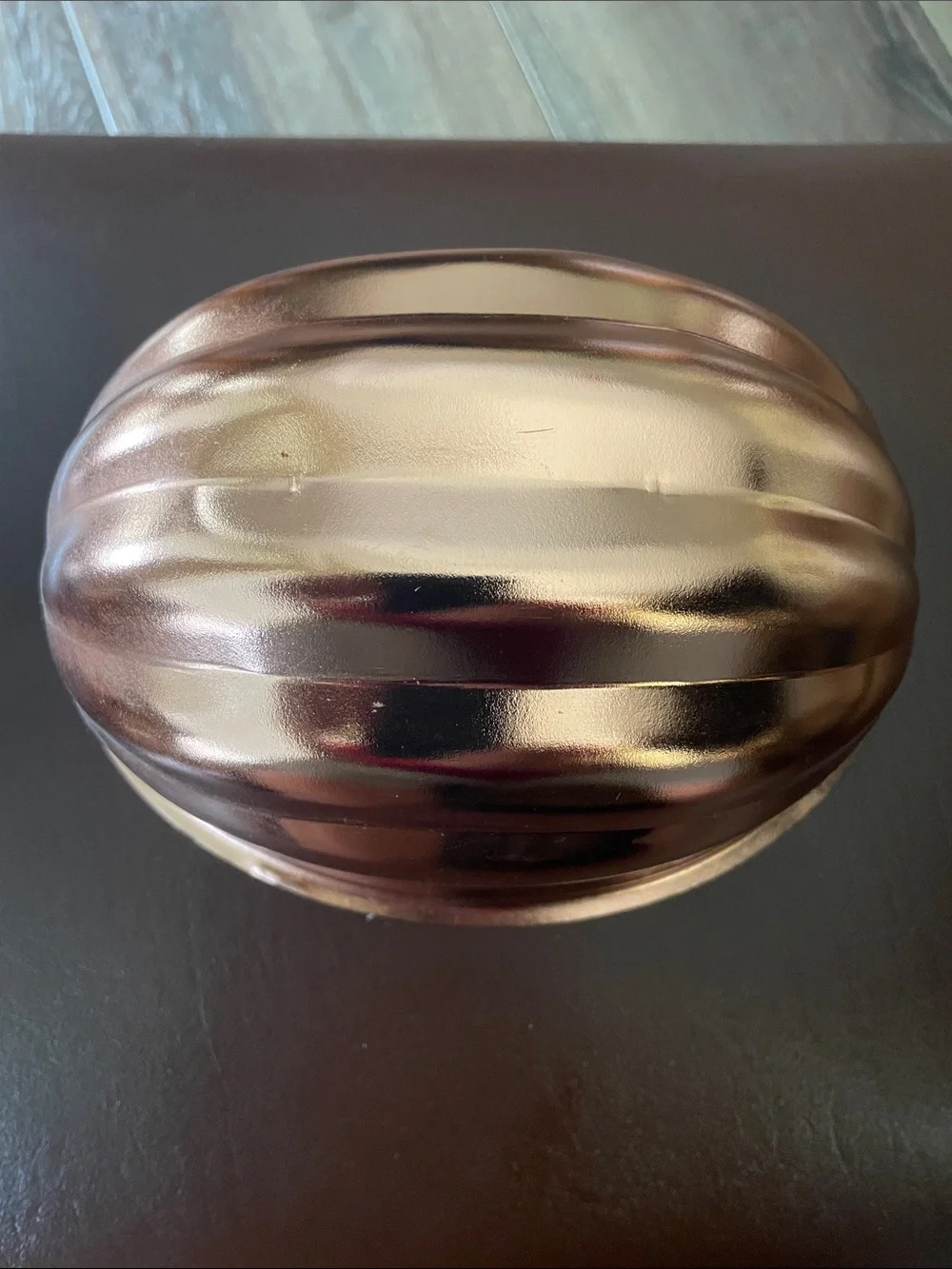 VTG Oval Copper Jello/Food Mold 7.25